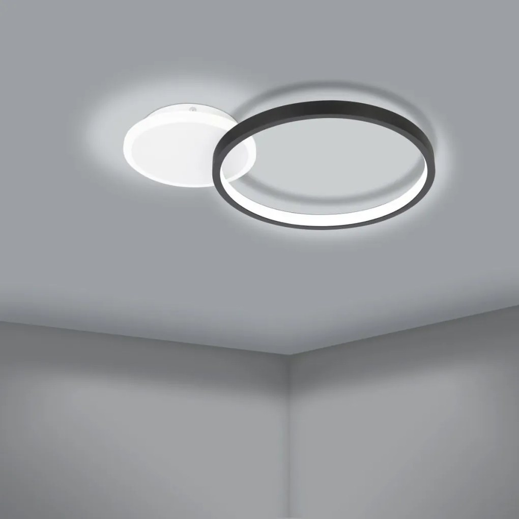 EGLO 900421 GAFARES Modern LED Mennyezeti Lámpa Fehér, Fekete LED IP20