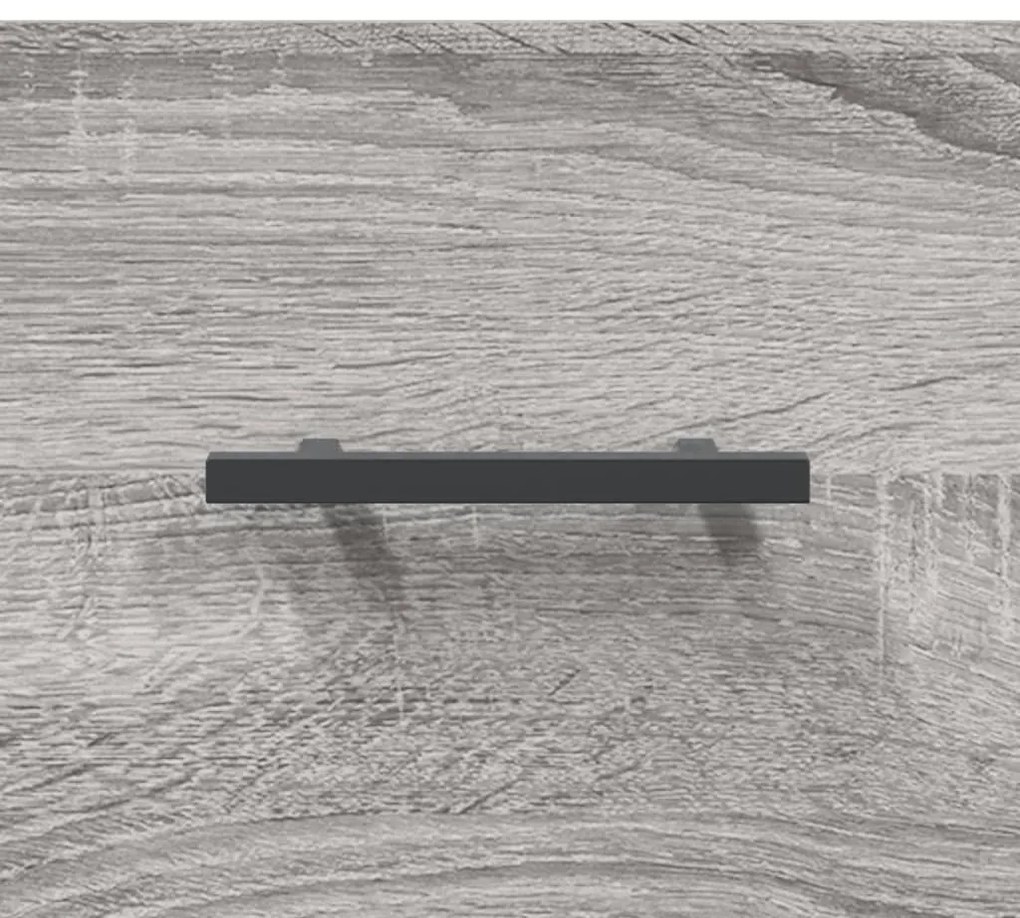 vidaXL szürke sonoma színű szerelt fa cipőpolc 102 x 35 x 55 cm
