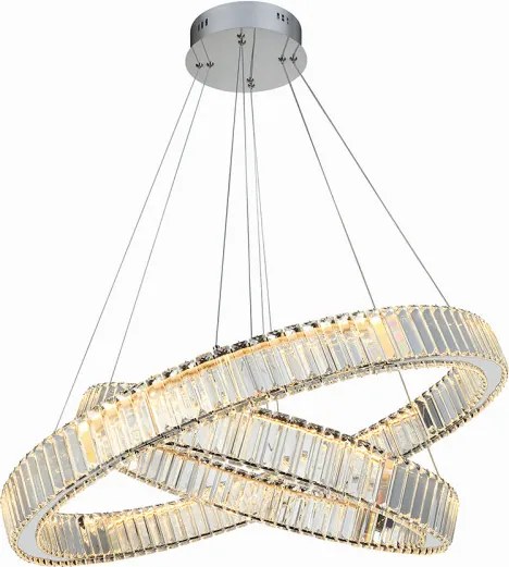 AZZARDO 5793 SPARK Kristály Függesztett Lámpa LED IP20