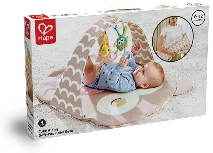 Hape Játékos takaró hintával - Oskar bagoly