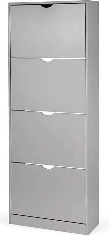 AVENBERG SLIM FLIP 4 Cipőtartó - szürke