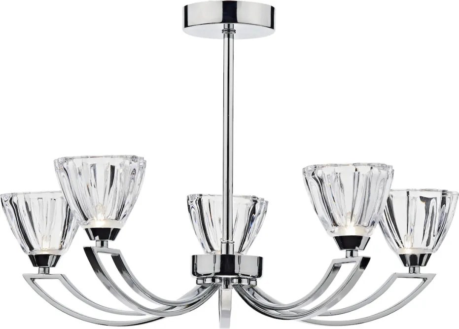 Dar Lighting VITO VIT0550 Csillár 5x40W/G9 IP20