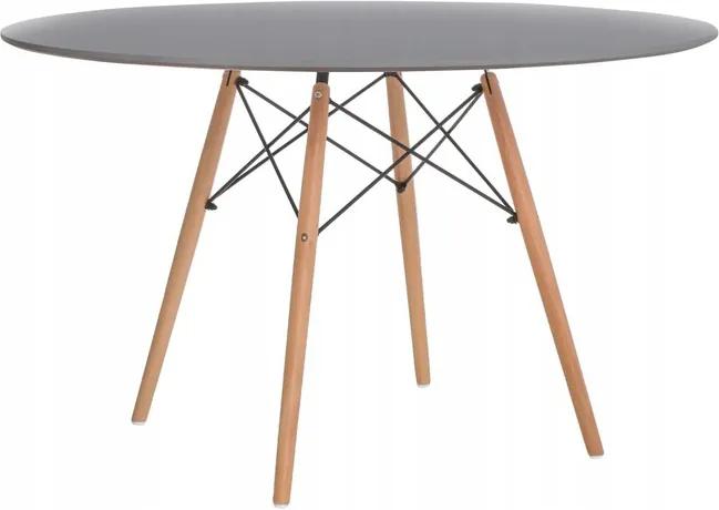 Kör asztal  ANELLO Grey 120 cm