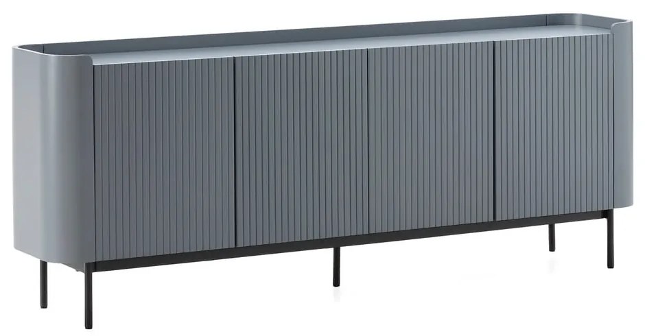 Szürkéskék komód 200x80x40 cm Willa – MOME