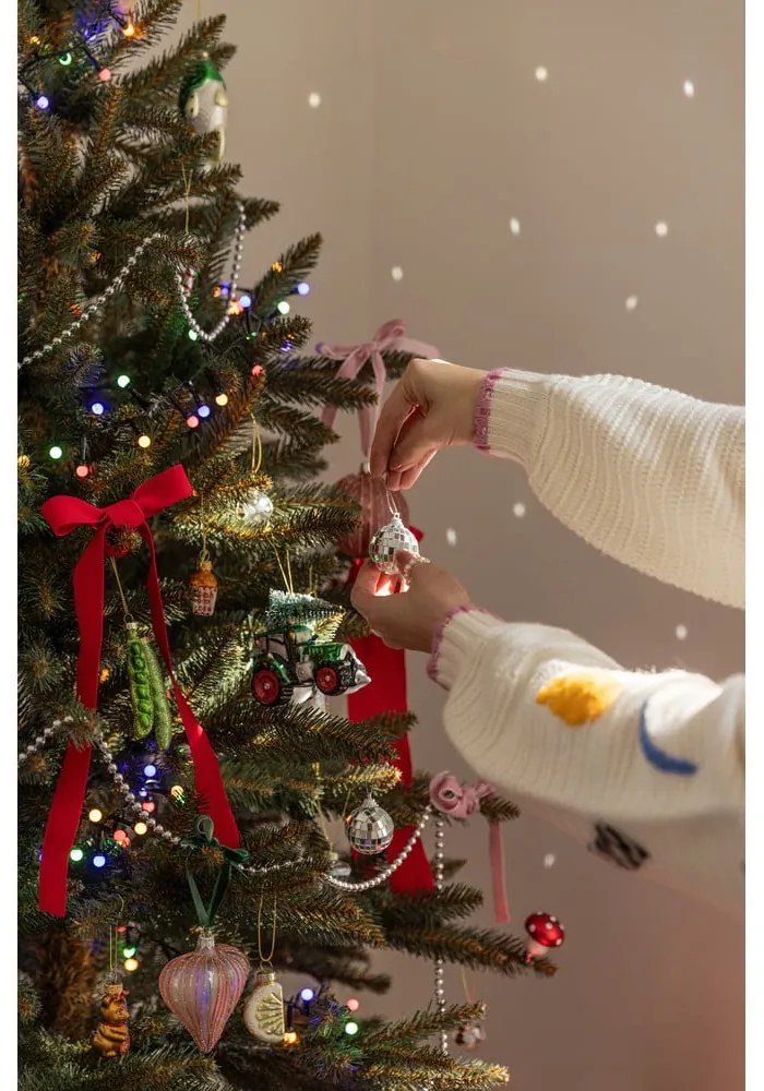 Műanyag karácsonyfadísz készlet 6 db-os ø 4 cm Mirror Ball Mini – Sass & Belle