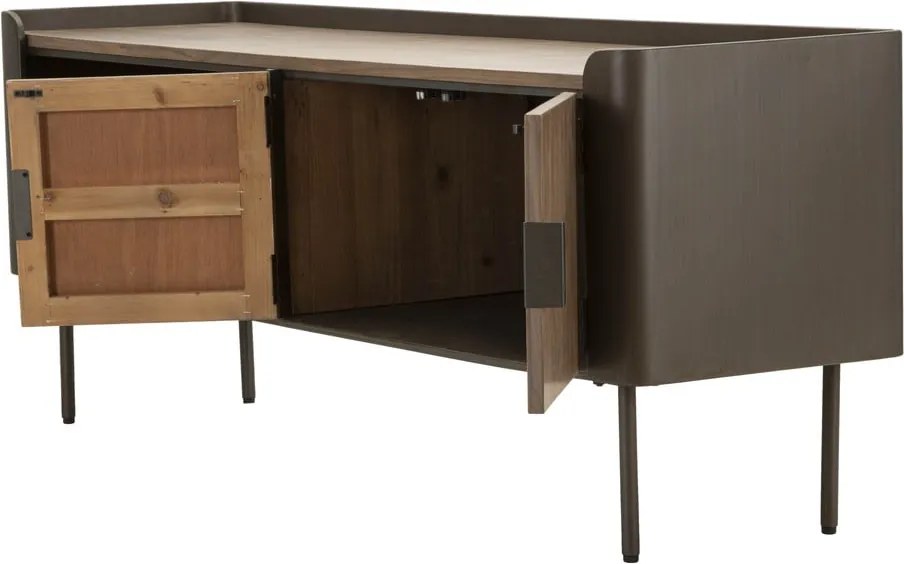 Barna jegenyefenyő TV-állvány 150x58 cm Toronto – Mauro Ferretti