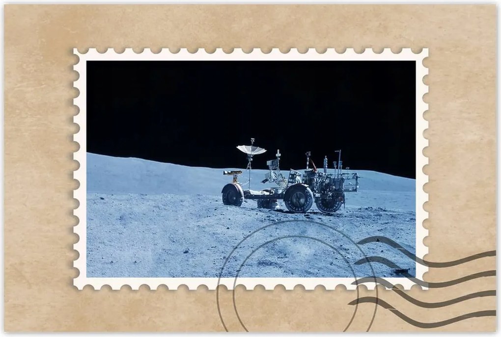 Poszterek 120x80 Lunokhod akció hold