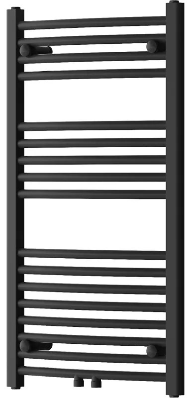 Mexen Ares fürdőszobai radiátor 900 x 500 mm, 372 W, Fekete - W102-0900-500-00-70