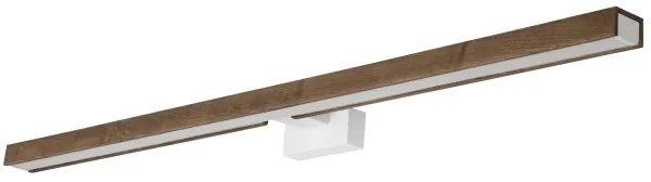 Brilagi-LED Fürdőszobai tükörmegvilágítás WOODY MIRROR LED/15W/230V IP44 tölgy/fehér