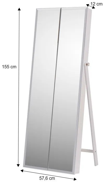 Hálószoba tükör LT3587 fehér