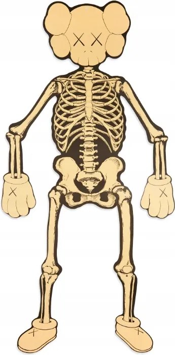 Váz Dísz Fali Akasztható Fortnite Kaws Skeleton 100cm