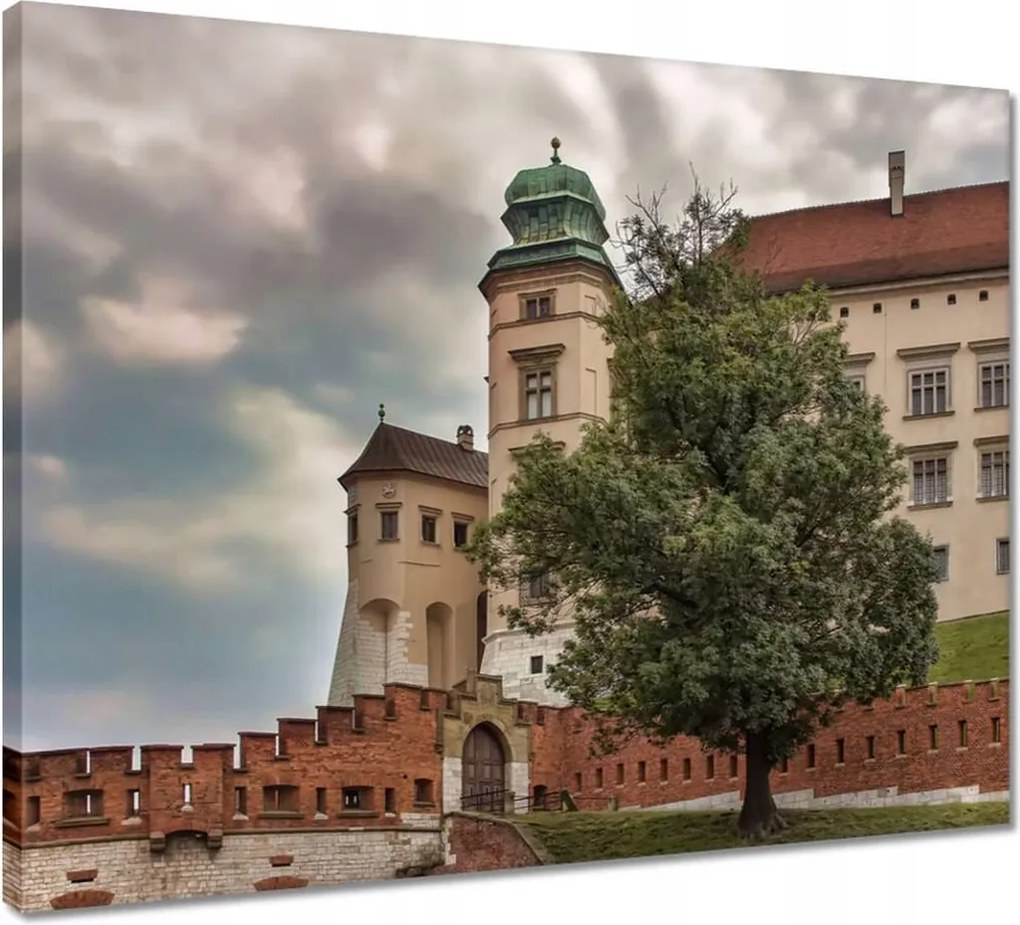 Vászonkép 50x40 Krakkó Wawel Műemlékek