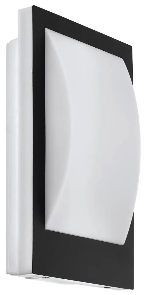 Eglo 79577 - Kültéri fali lámpa FLAMMIGNANO 1xE27/9W/230V IP44 fekete