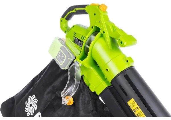 Fieldmann - Vezeték nélküli kerti porszívó és légfúvó 20V