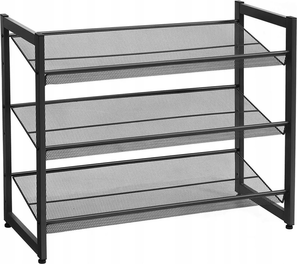 Fém cipőtartó Diser fekete