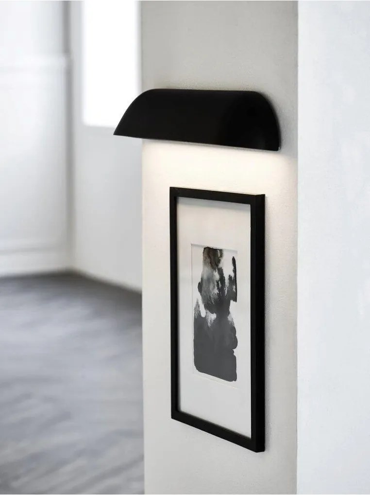 NORDLUX 84091003 FRONT Modern Kültéri Fali Lámpa Fehér, Fekete LED IP44