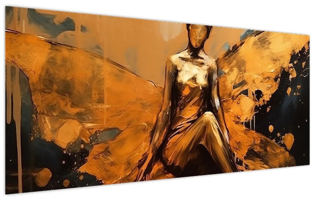 Kép - Egy tündér absztrakciója (120x50 cm)