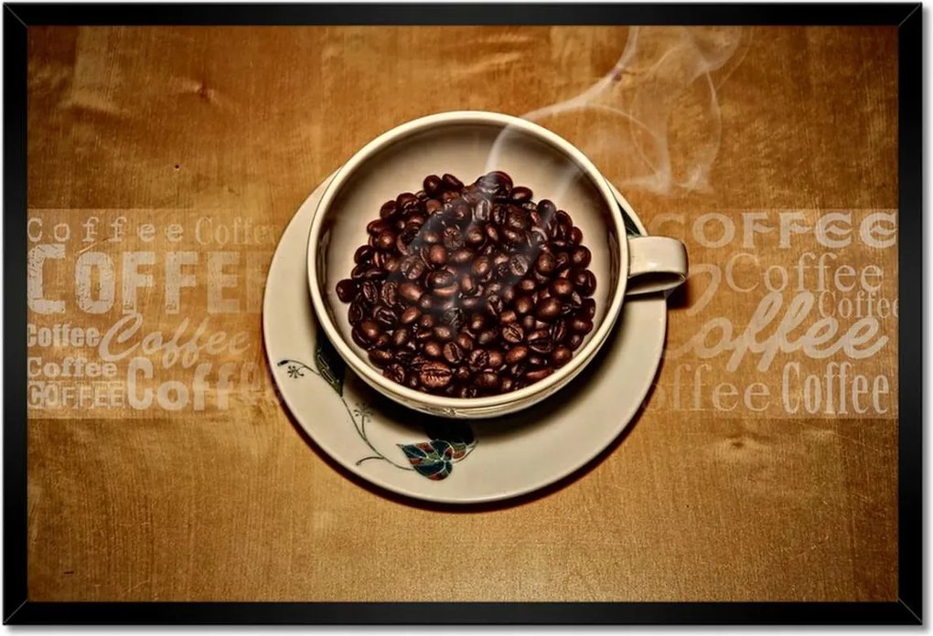 Poszterek keretben 60x40 Aromás kávé