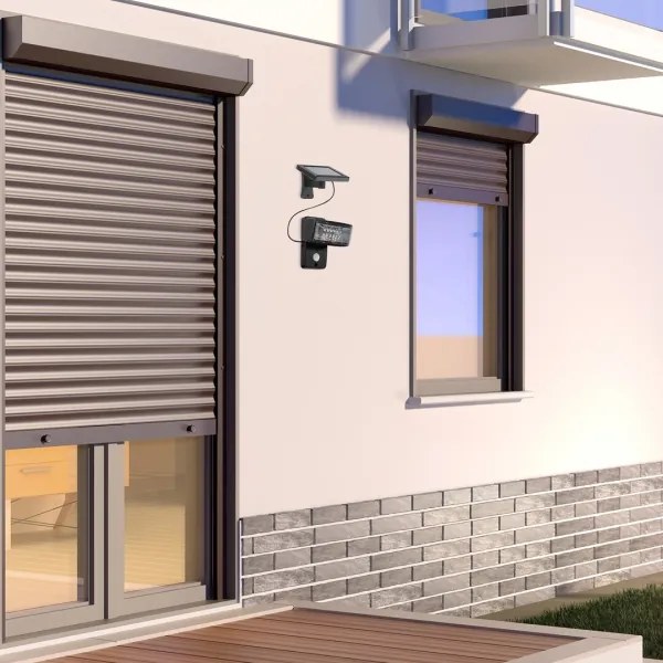 Rabalux 77019 - LED Napelemes lámpa érzékelővel VALPOVO LED/2,4W/3,7V IP44