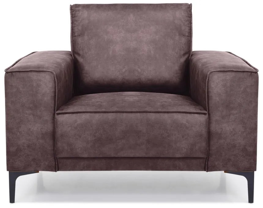 Copenhagen sötétbarna műbőr fotel - Scandic