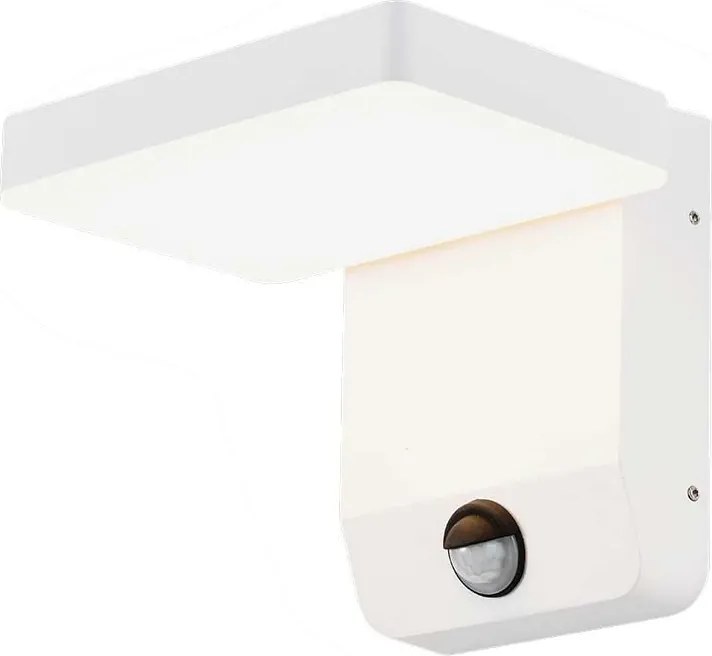 Kerti fali lámpa V-tac 17W Mozgásérzékelő fehér IP65