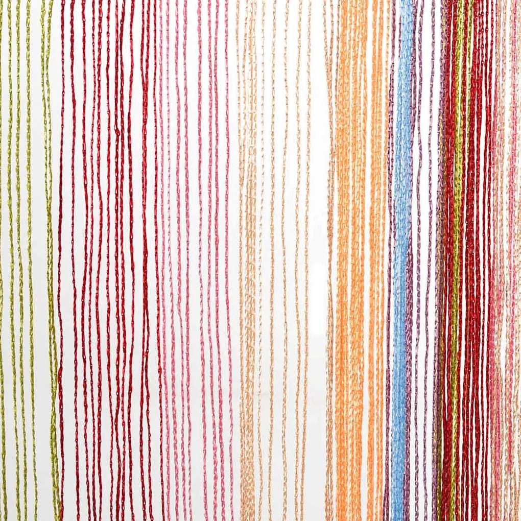 2 db többszínű zsinórfüggöny 140 x 250 cm