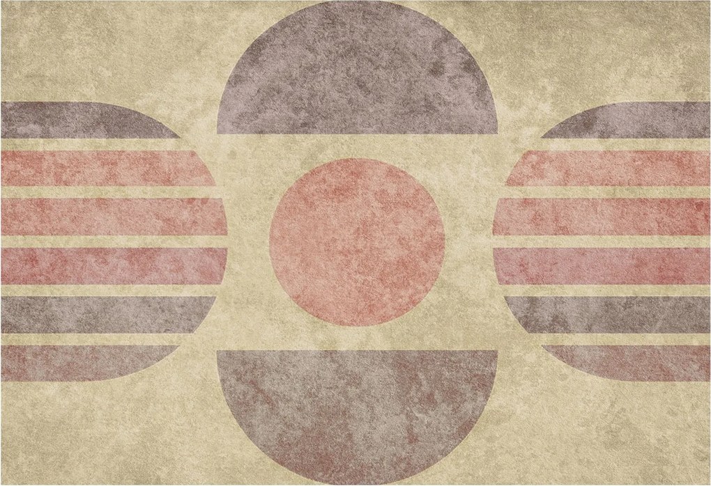 Fotótapéta Flizelin Dekoratív Hálószoba Geometrikus formák 152x104