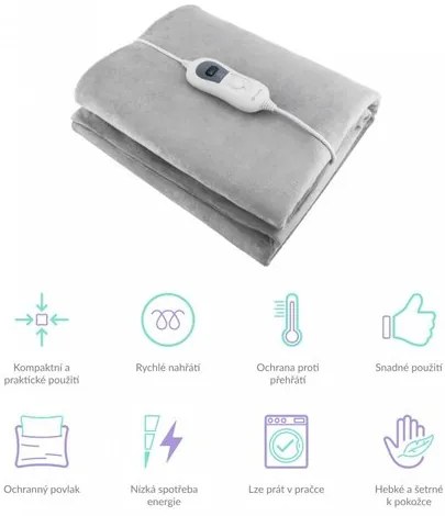 TrueLife HeatBlanket 1508 fűtőtakaró