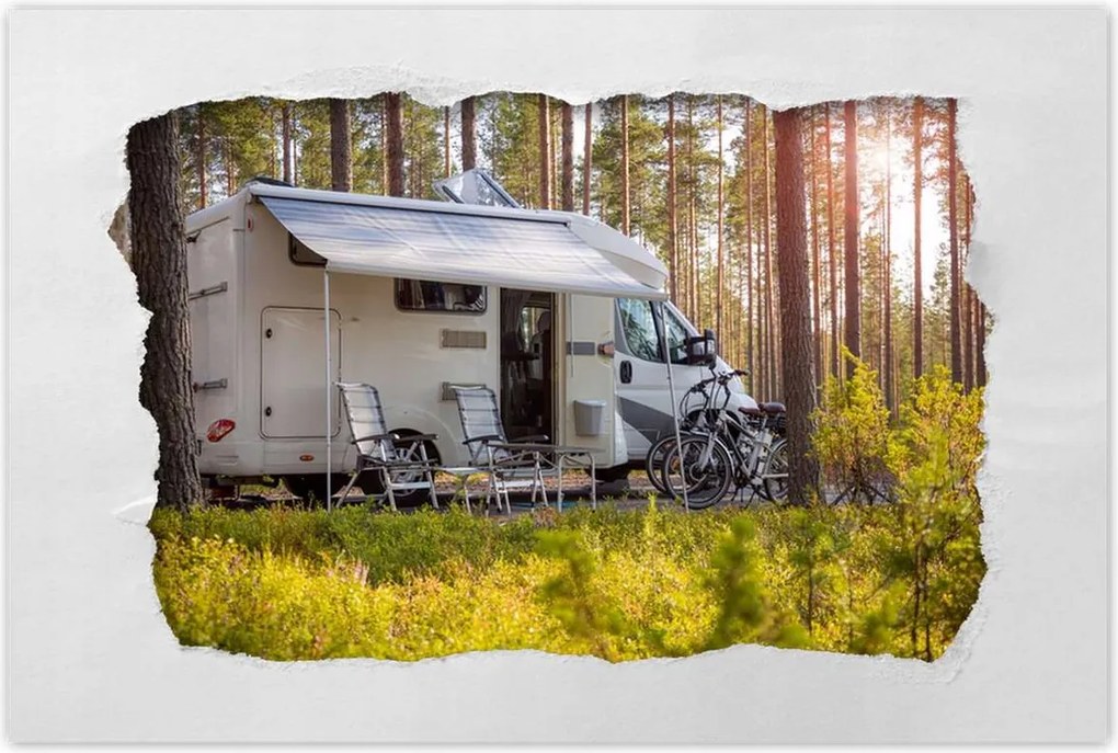 Poszterek 90x60 Lakókocsis kirándulás