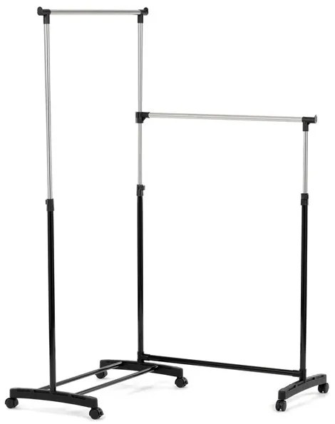 Fekete Műanyag Ruhafogas. GD-174 BK