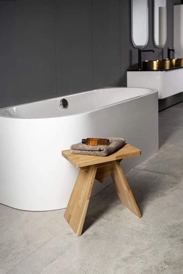 Sapho Sapho, ASTYLE szék 40x41x25cm, tömör natúr tölgy, AS410