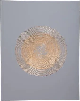 Vendégkönyv, 27x22 cm, 50 lap, EXACOMPTA Ellipse, szürke (EX47984E)