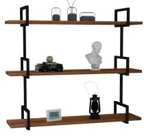 Fali polc URAS 76x90 cm fenyő