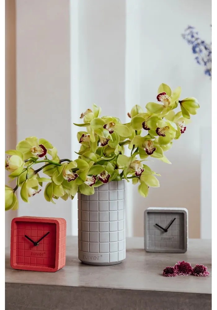 Világosszürke beton váza Fajen – Zuiver