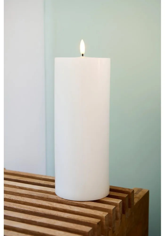 LED gyertya (magasság 25 cm) Sille Rechargeable – Sirius