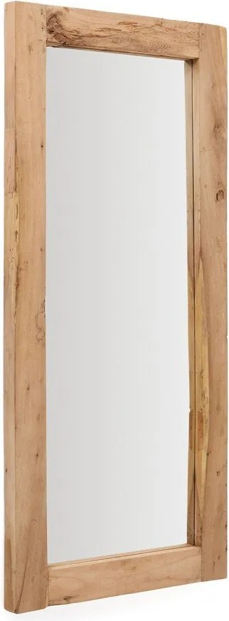 Fali tükör tömörfa kerettel 80x180 cm Maden – Kave Home