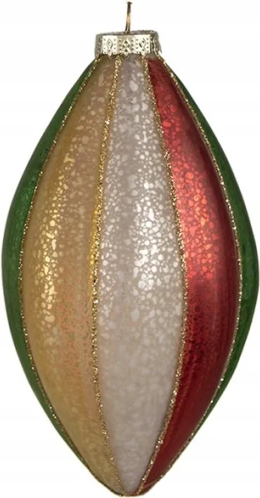 Traverse színes üveg díszlombik 8x15 cm