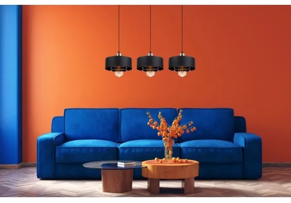 Csillár zsinóron VEST 3xE27/60W/230V