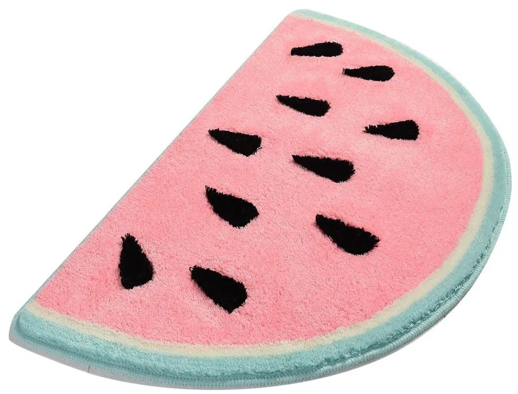 Fürdőszobai szőnyeg KARPUZ 60x100 cm görögdinnye mintával