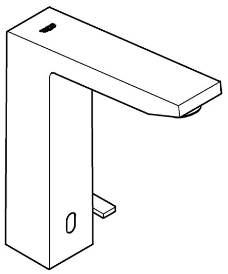 GROHE 36440000 - Infravörös elektronikus mosdócsaptelep EUROCUBE E DN 15, króm