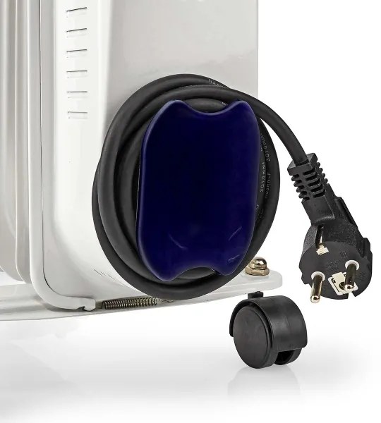 Nedis HTOI30WT11 - Hordozható olajfűtő 11 bordával 1000/1500/2500W/230V