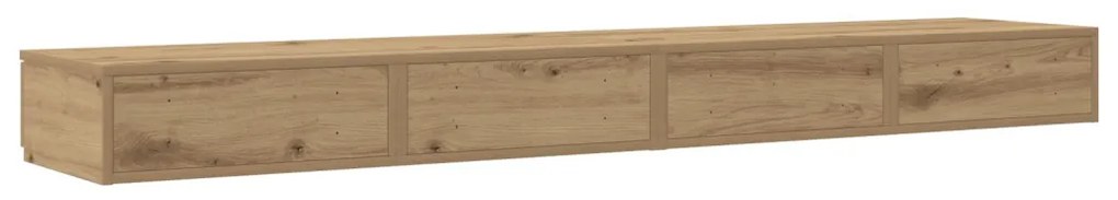 Ágy Fiókok Mesteri Tölgy 180x36,5x16,5 cm Átstrukturált Fa