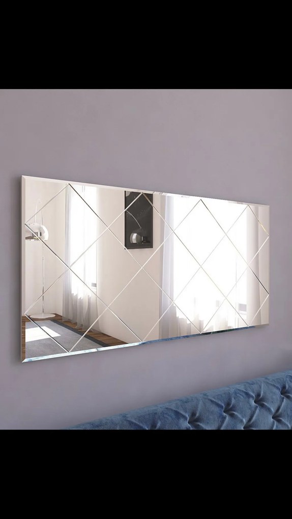 Mofo tükör, fehér, 60 cm