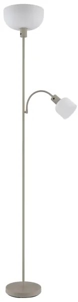 Globo 59947S - HINTON állólámpa 1xE27/40W/230V + 1xE14/25W