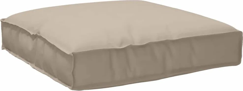 vidaXL Párna Tópszínű 80 x 80 x 12 cm Oxford Szövet