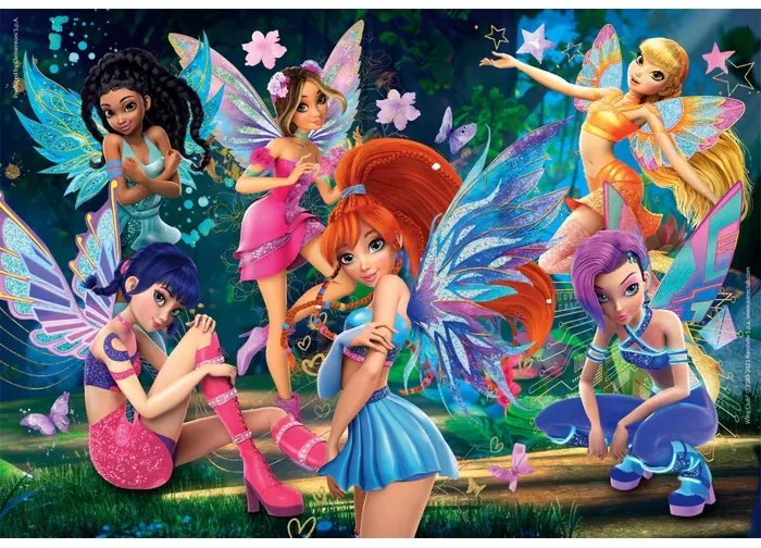 Winx Club Mystical 104 db-os puzzle Clementoni