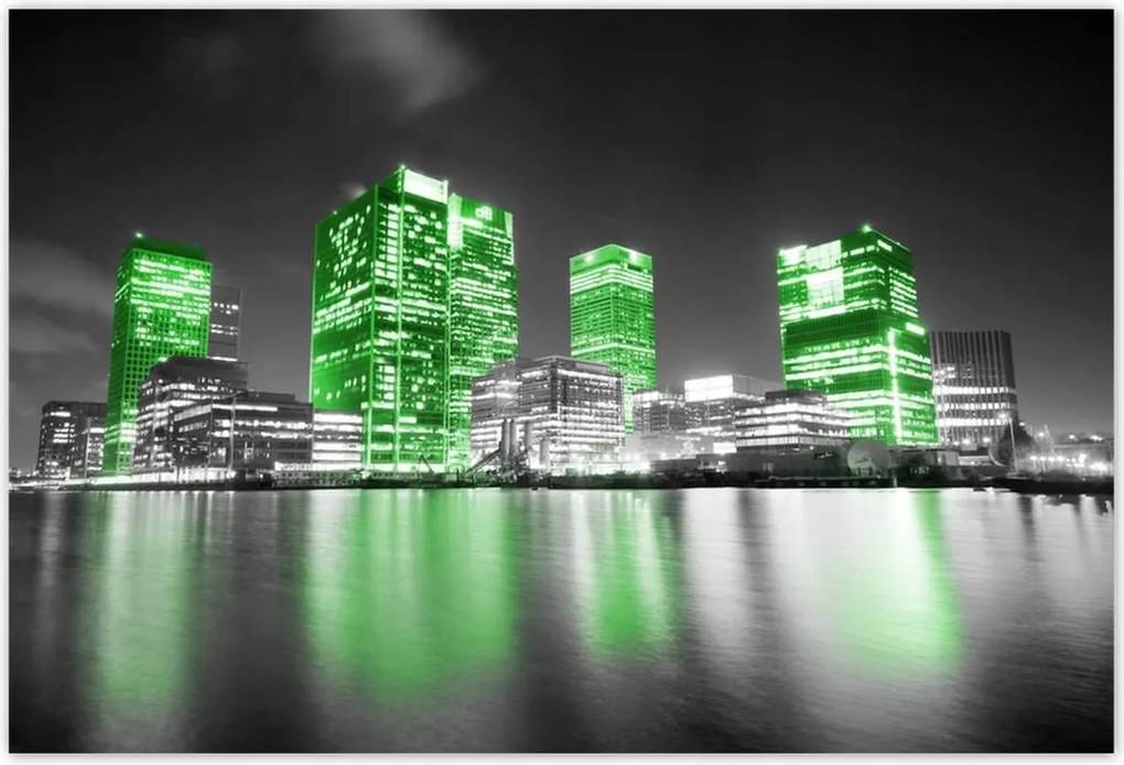 Poszterek 155x105 Londoni felhőkarcolók