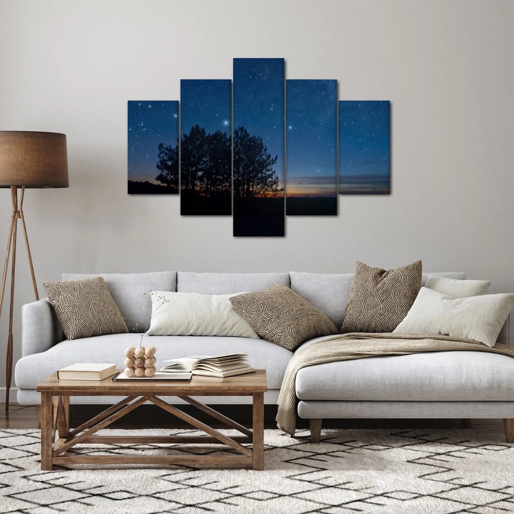 A fák éjjel képe (150x105 cm)
