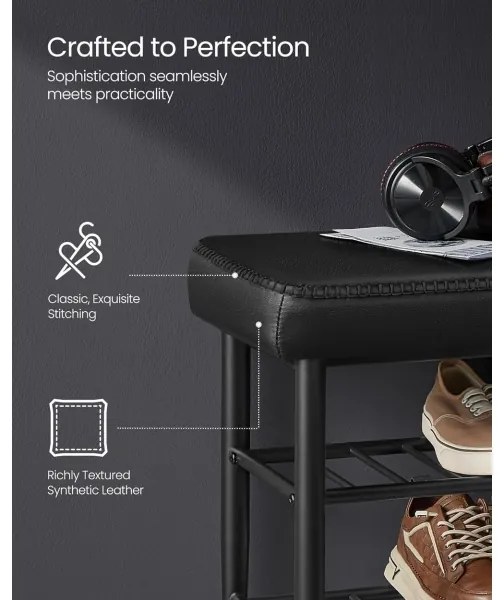 ANDOR cipőtartó fekete