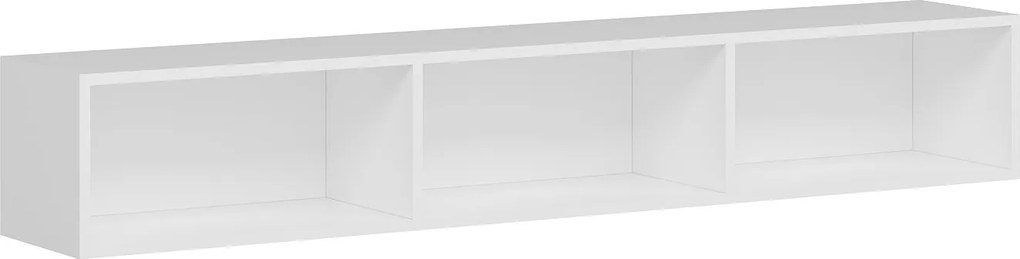 TV szekrény "RIGEL" 180x30x32 cm, fehér